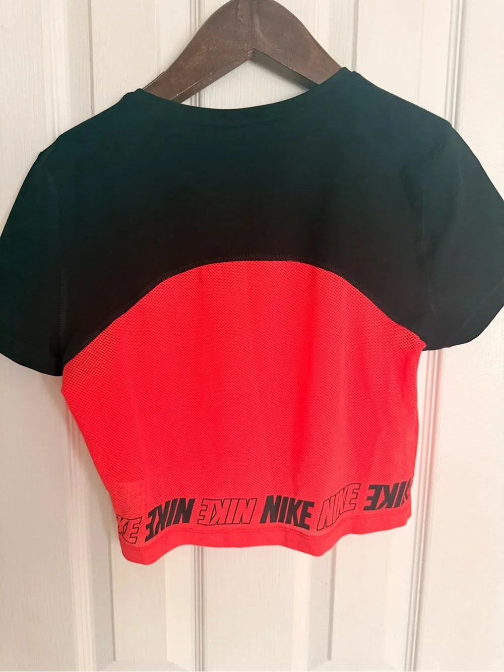 Nike Dry Fit mesh crop top